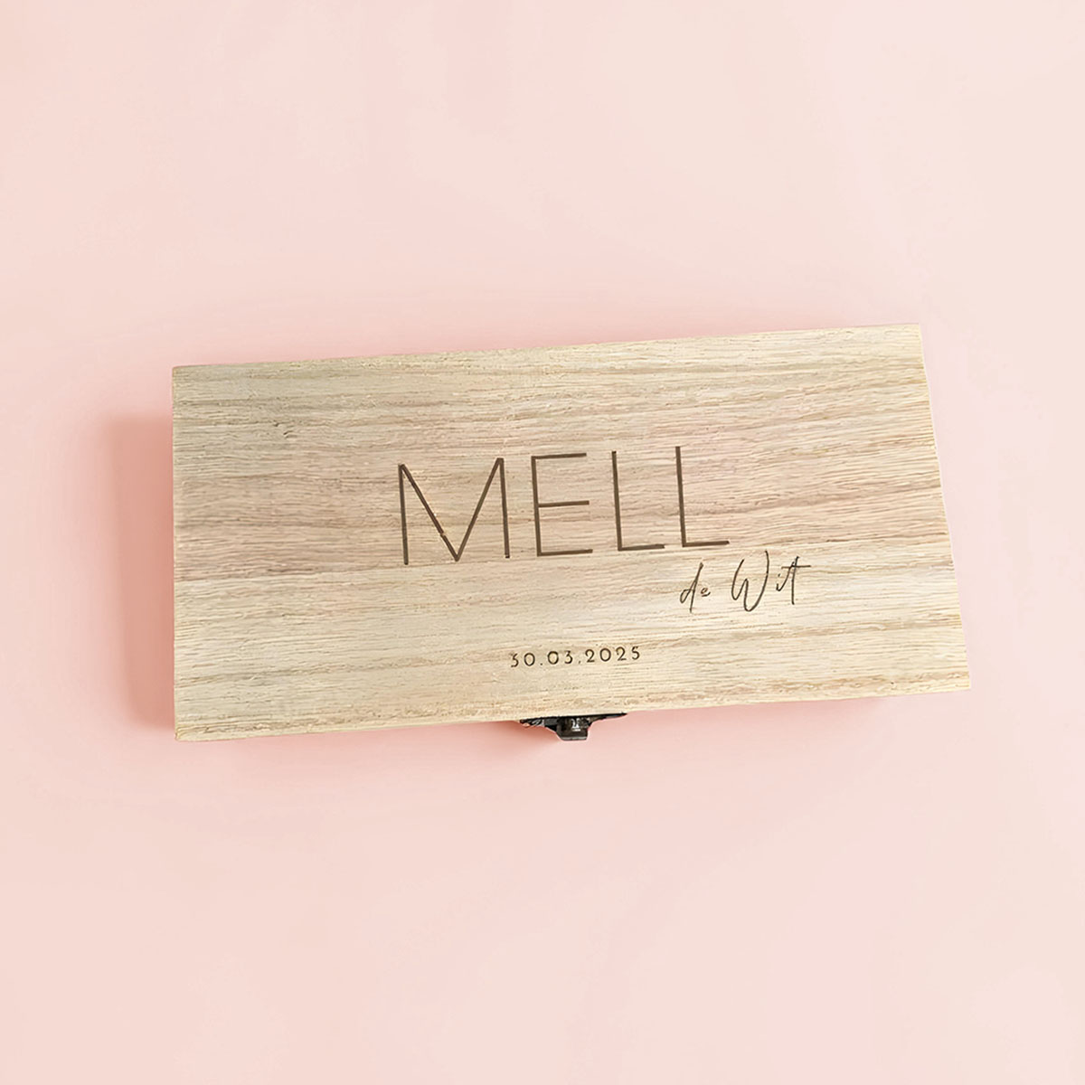 Gepersonaliseerd doosje - Lieve letters