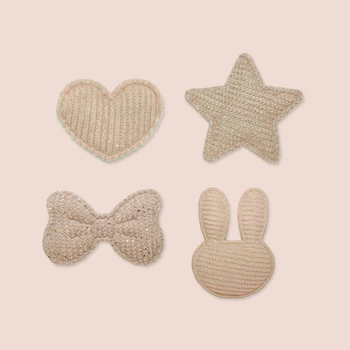 Baby clips Rebel Rib - Beige