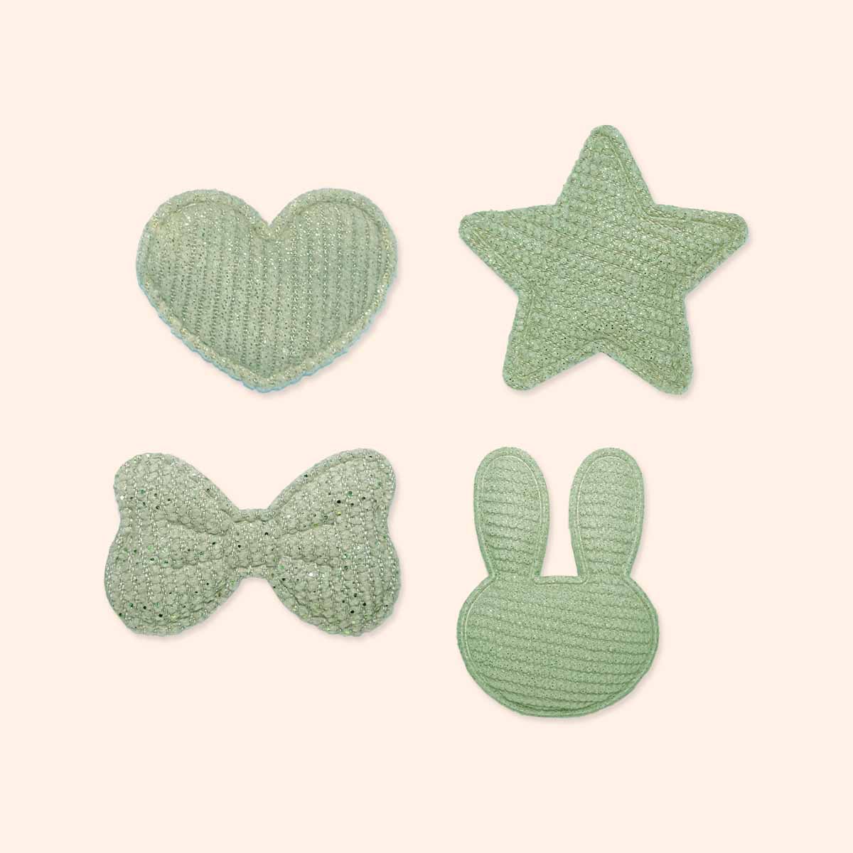 Baby clips Rebel Rib - Green