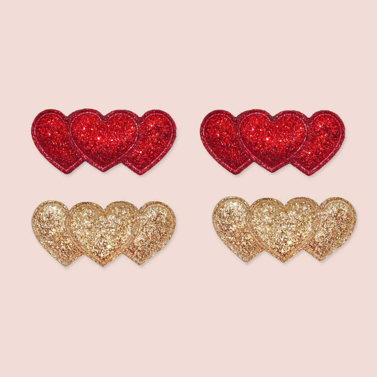 Babyspeldjes Glitterende Gelukshartjes