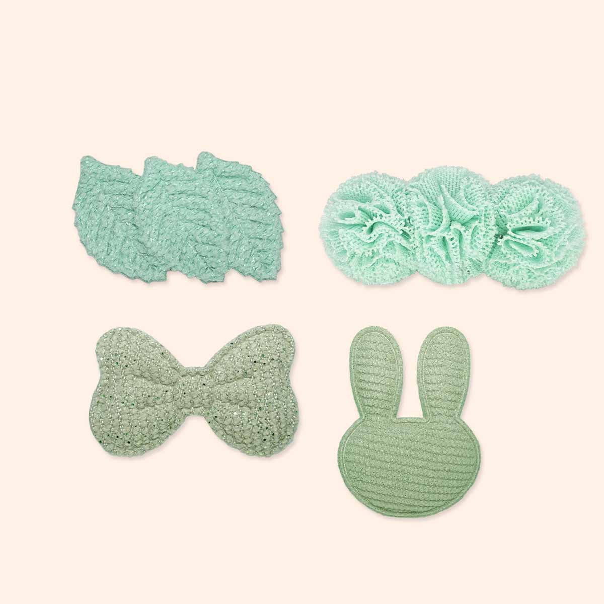 Baby clips Green Lucky
