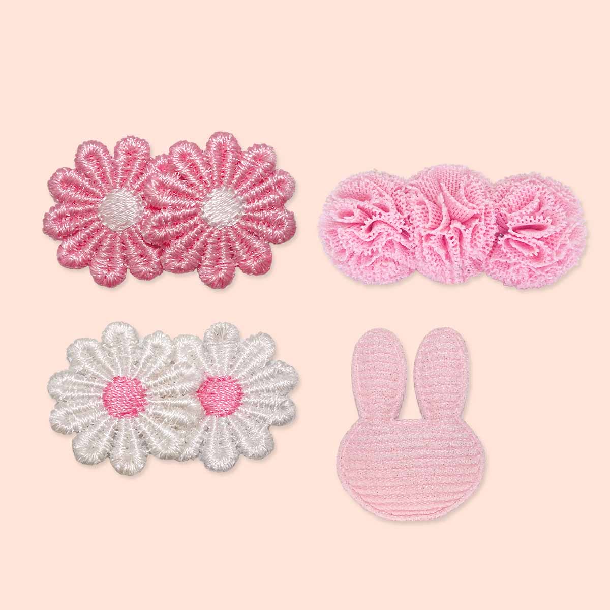 Baby clips Coral Cuddly toy