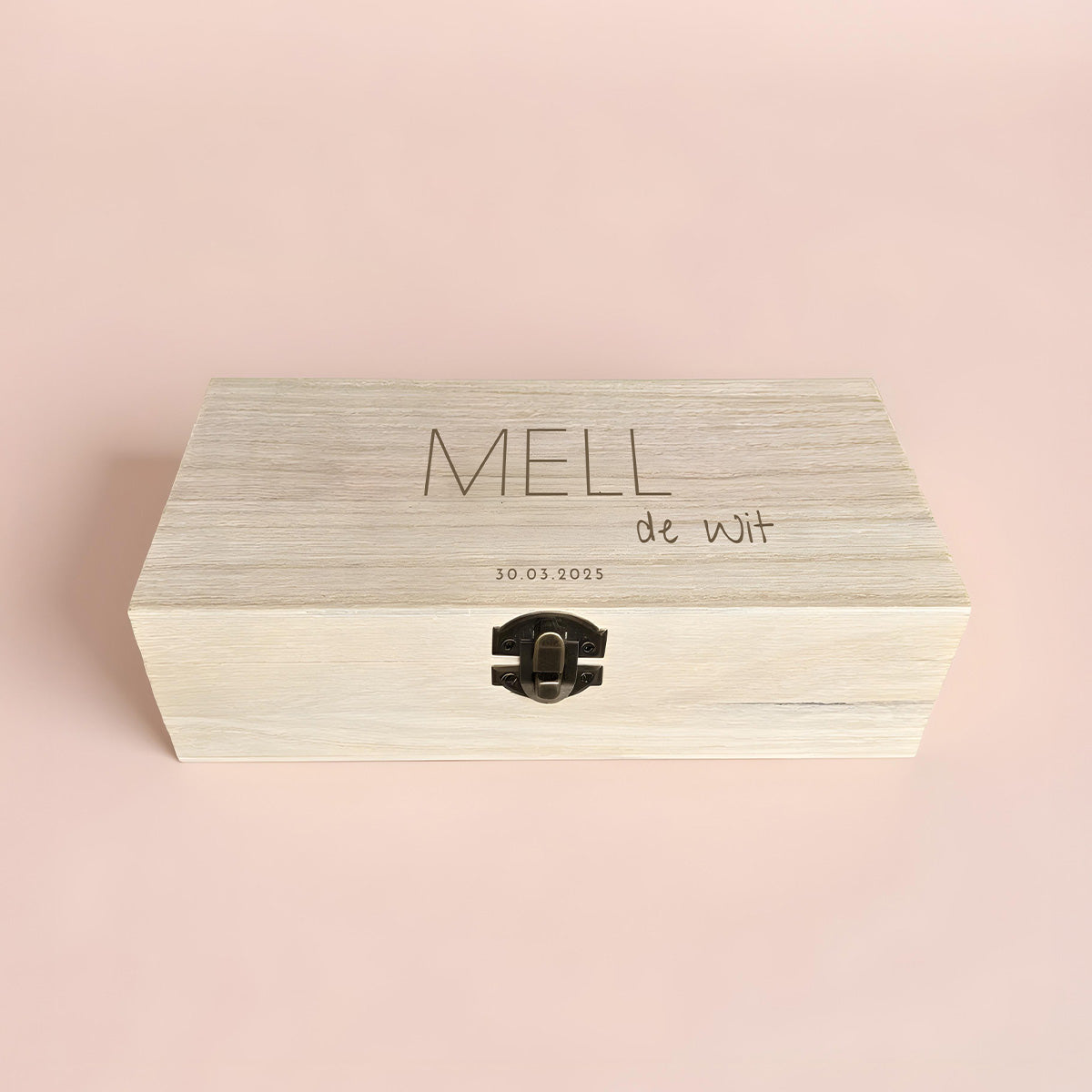 Gepersonaliseerd doosje - Lieve letters