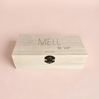 Gepersonaliseerd doosje - Lieve letters