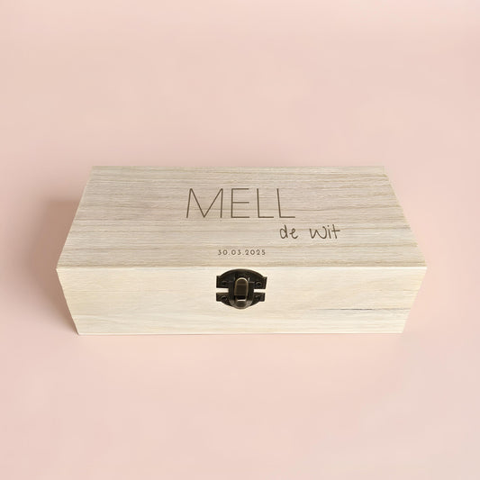 Gepersonaliseerd doosje - Lieve letters