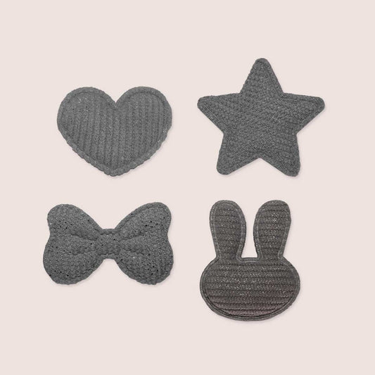 Baby clips Rebel Rib - Anthracite