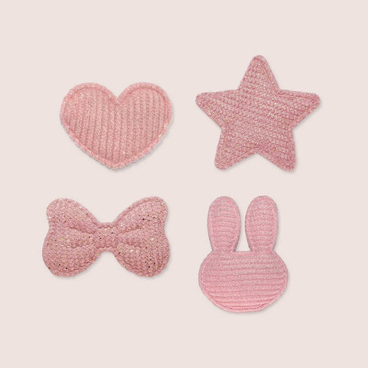 Baby clips Rebel Rib - Pink