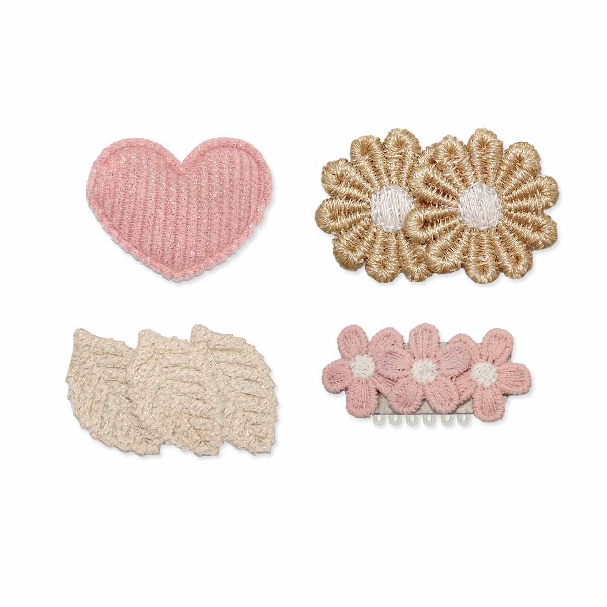 Baby clips Pink Rebel